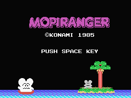 Mopi Ranger Title Screen
